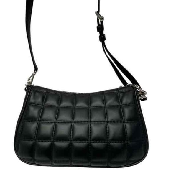 Michael Kors Carmela Medium Black Crossbody Bag - Picture 7 of 11